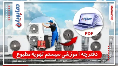 دفترچه آموزشی سیستم تهویه مطبوع