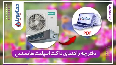 دفترچه راهنمای داکت اسپلیت هایسنس